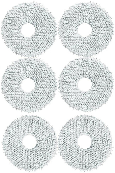 Rovexa Σφουγγαρίστρα μικροϊνών συμβατή με Roborock QRevo Curv, 6 τεμάχια