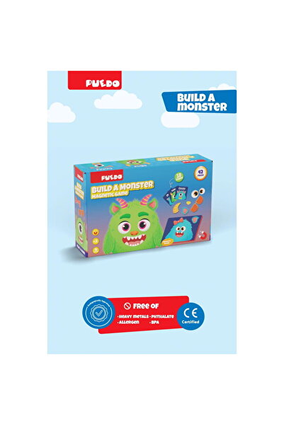 PUEDO TOYS JOC MAGNETIC-CREEAZA UN MONSTRU