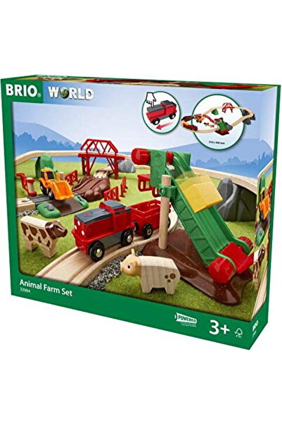 BRIO Large Railway Farm Set 63398400