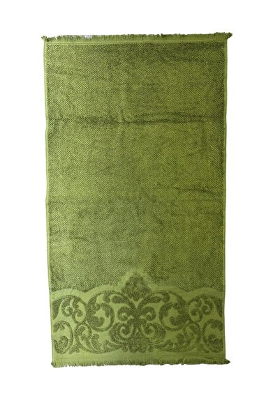 Ünsal Showroom Maxstyle Alara Jacquard 50X90Cm Towel Khaki