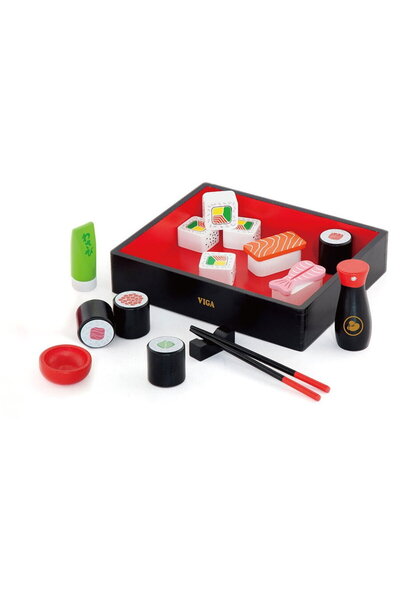 Viga Set de sushi din lemn