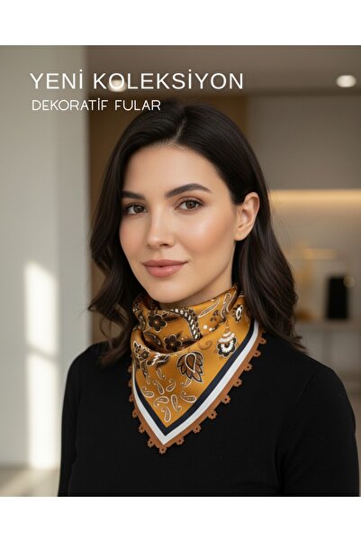 tarzınısec Alege-ți stilul Model floral macro cu design decorativ pe margine ...