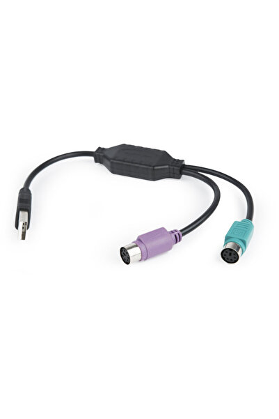 Gembird USB la PS2 50 cm, Alb