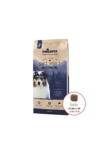 Chicopee Hrană uscată pentru câini Super Premium, CNL Soft Adult, Somon-Orez,...