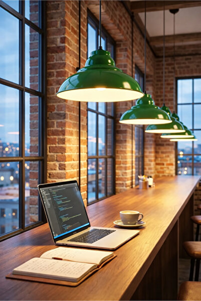 HOMİNG London İskandinav Metal Sarkıt Cafe Restoran