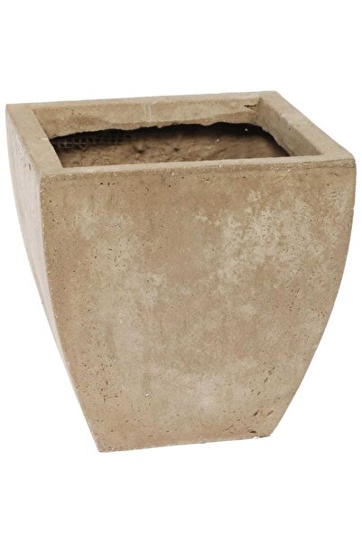 Goliat Donica Trapezowa Betonowa z Tworzywa Sztucznego, Szaro-Beżowa, Odporna...