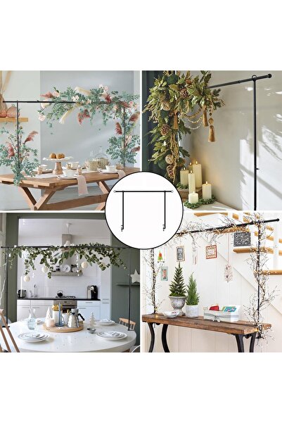 gaman Masa Üstü Stand Kelepçeli Masa Tagı Metal Masa Süsleme Balon Kemeri Doğ...