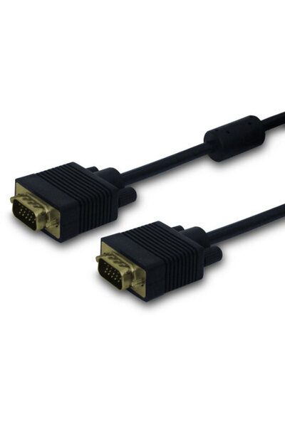 Savio Cablu VGA CL-29 1,8 m VGA (D-Sub) Negru