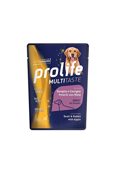 PROLİFE HRANA UMEDA PENTRU CAINI PREMIUM DOG PLIC PREPELITA/IEPURE/MAR 300 G