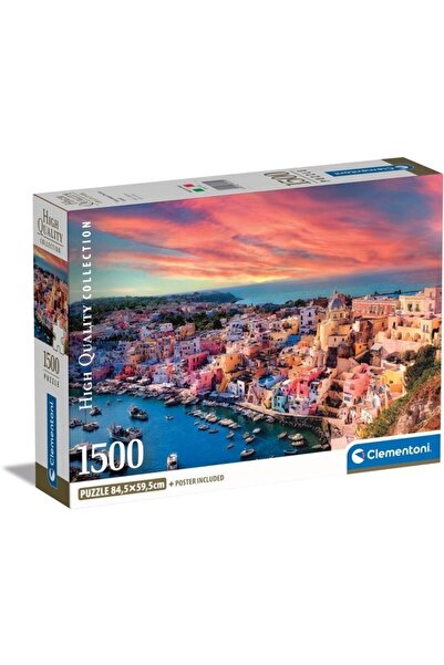 CLEMENTONI Puzzle 1500 pieces - Picturesque Procida Island (Clementoni-31721)