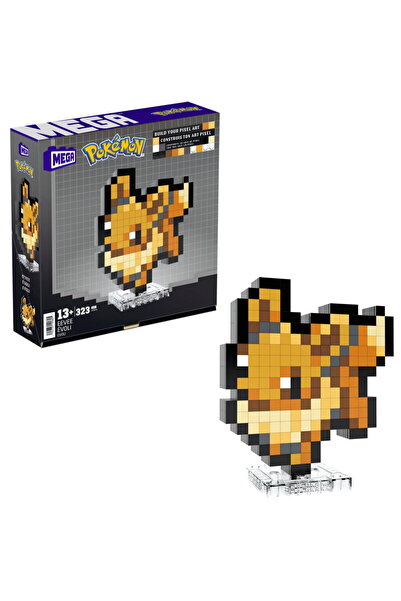 mattel MEGA Pokémon Eevee Pixel Art, Construction Toy