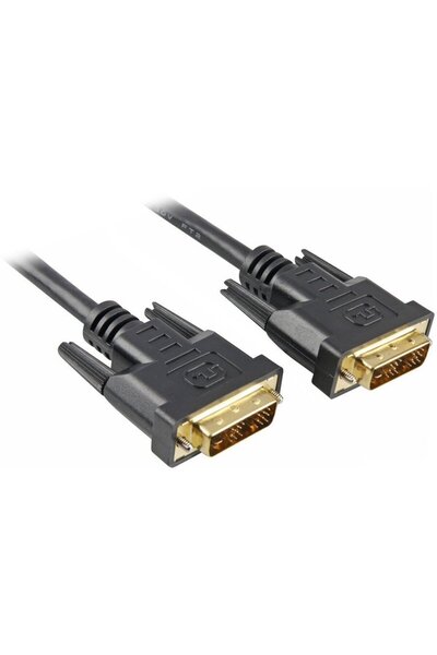SHARKOON Adaptor DVI-D -> DVI-D (18+1) negru 5m