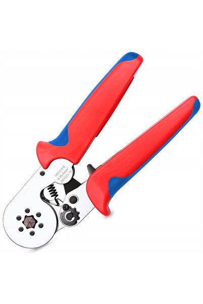 zola Hexagonal crimping pliers 0.25-6 mm2 Anatomical handle 17.5x7.5x2 cm