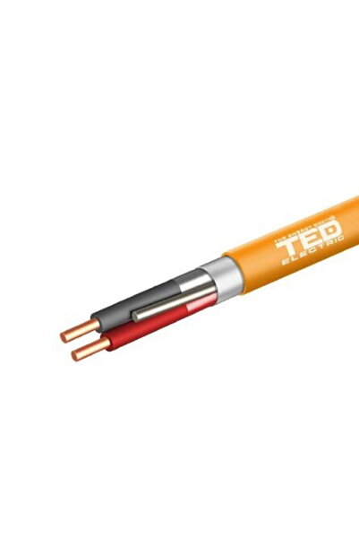 TED Electric Cablu incendiu JE - H (ST) H E30/E90 1 X 2 X 0,8 portocaliu rola...