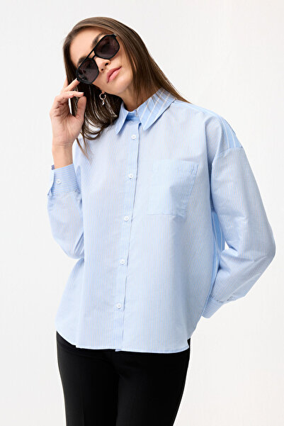 Love My Body Nakış Detaylı Gömlek