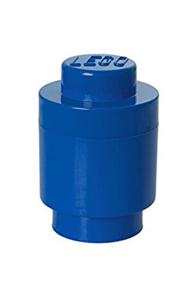 Room Copenhagen LEGO Cărămidă de depozitare 1 rotundă albastră - RC40301731