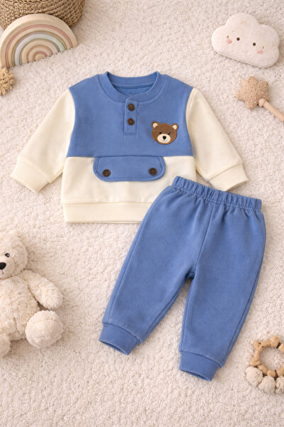 OEM Σετ 2 τεμαχίων για μωρά – Μπλε, μέγεθος 6 μηνών