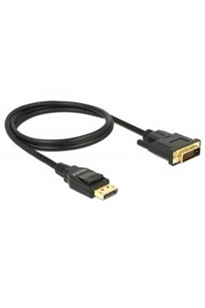 DELOCK Cablu Displayport 1.2 tatДѓ - DVI 24+1 tatДѓ pasiv 3m; negru