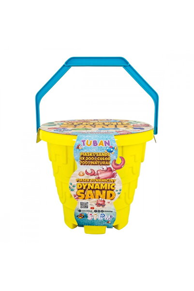 Tuban Nisip dinamic - Set de plajă cu găleată