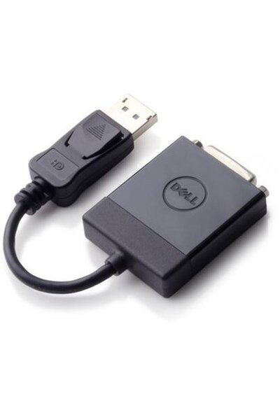 Dell 470-ABEO video cable adapter DisplayPort DVI Black