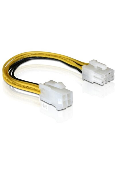 DELOCK Cablu de alimentare PCI Express EPS 8pin > ATX/P4 4pin, multicolor, 0....