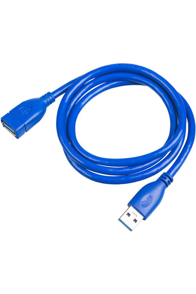 Akyga AK-USB-28 USB cable 1 m USB 3.2 Gen 1 (3.1 Gen 1) USB A Blue