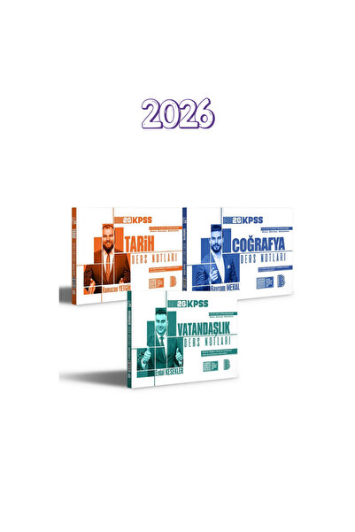 Benim Hocam Yayınları 2026Benim Hocam Yayınları KPSS Genel Kültür Ders Notlar...