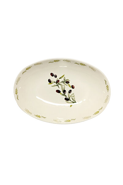 papart وعاء تقديم بيضاوي مطبوع أوليفيا، 35 سم