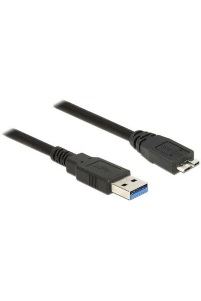DELOCK Cable USB 3.0 Type-A male > USB 3.0 Type Micro-B male 2m black