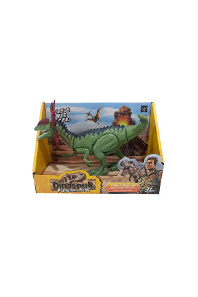 Xin Teng Yi ديناصور الذعر ما قبل التاريخ مع أضواء وموسيقى