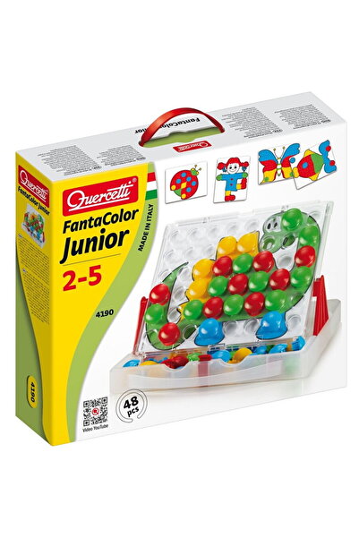 quercetti FANTACOLOR JUNIOR 4190 MOZAIC - DINOZAUR 48 ELEMENTE