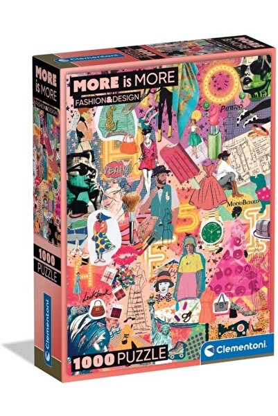 CLEMENTONI Puzzle 1000 pieces - More Is More (Clementoni-37071)