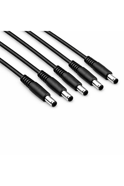 Ledarmy DC 5.5x2.1mm 5’li Set Erkek Soket Kablo 12V/24V DC Güç Uzatma Kablosu...