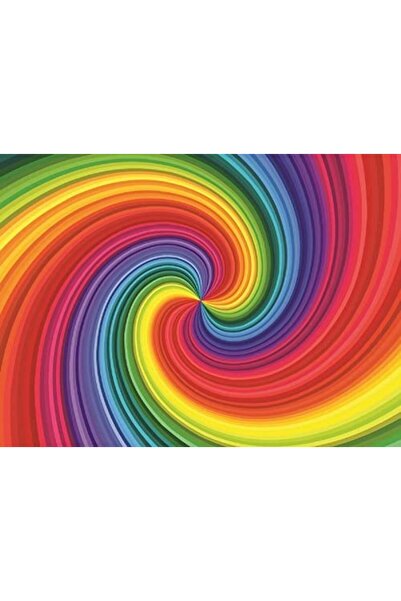 Nova Puzzle Puzzle 1000 piese Nova - Rainbow Swirl Spiral (Nova-Puzzle-40507)
