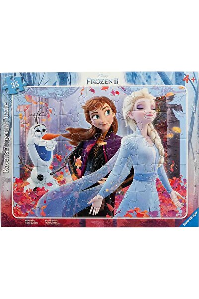 RAVENSBURGER Puzzle 35 Piese Tip Ramă - Frozen (Ravensburger-05074)
