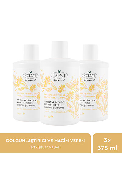 Otacı Botanics+ Dolgunluk & Hacim Veren Bakım - Arnika ve Bitkisel Keratinli ...
