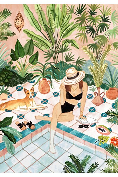 Pieces & Peace Puzzle 1000 pieces - Midnight To 6: Moroccan Dipping Pool (Pie...