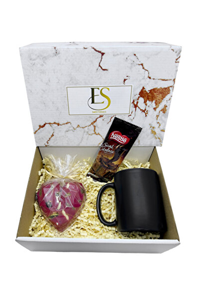 ESU Siyah Kupa Aşkı Hediye Kutusu