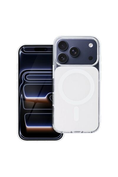 OEM Case for Samsung Galaxy A57, MagSafe, Clear Fusion, White