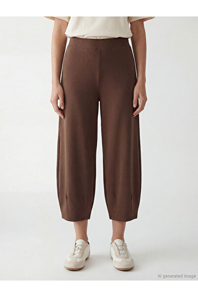 LC Waikiki Soft Touch Women's Sweatpants with Elastic Waist