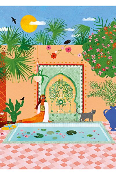 Pieces & Peace Puzzle 1500 pieces - Lhuillier Laura: Riad (Pieces-and-Peace-0...