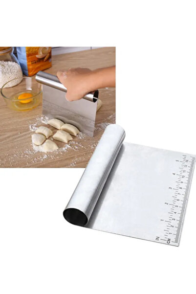 Perağ Stainless Steel Dough Cutting Spatula
