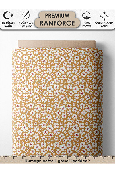 FabricsTown Țesătură Ranforce 100% bumbac 100x240 cm 120 g/m² Imprimare digit...