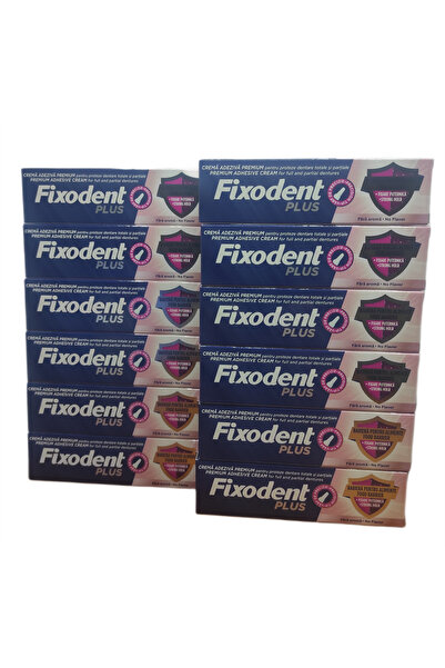 Fixodent PLUS GÜÇLÜ TUTUŞ + GIDA BARIYERİ DİŞ PROTEZ YAPIŞTIRICI KREM 40 GR (...