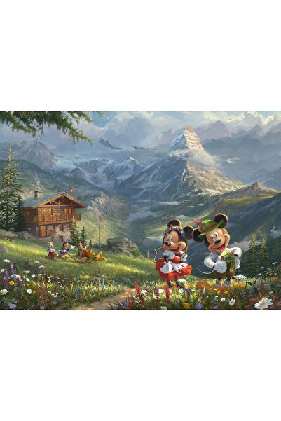 Schmidt Puzzle 1000 pieces - Thomas Kinkade: Mickey & Minnie In (Schmidt-59938)