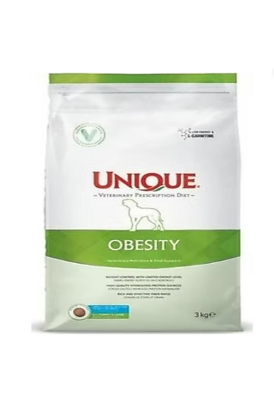 Unique Vet Diet Obesity 3 kg Köpek Maması - Tok Tutan ve Kilo Kontrol Diyeti