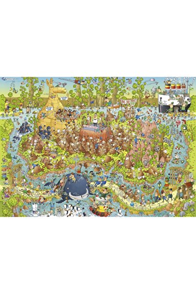 Heye Puzzle - Marino Degano: Australian Habitat, 1000 pieces (29870)