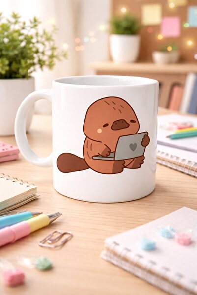 sylar كوب بورسلين بتصميم أورنيتروينك لطيف موديل 116 - كوب قهوة على شكل حيوان ...