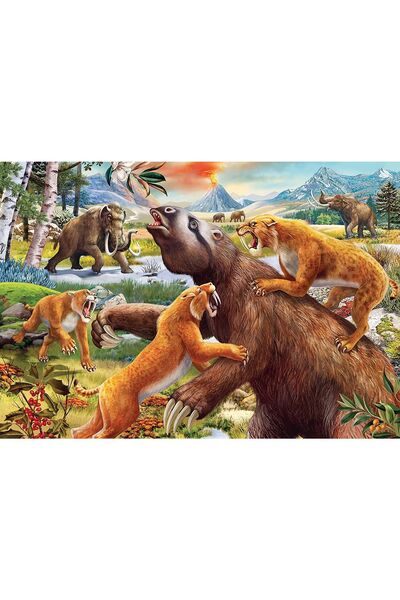 RAVENSBURGER Puzzle 2x24 pieces - Dinosaurs (Ravensburger-05179)