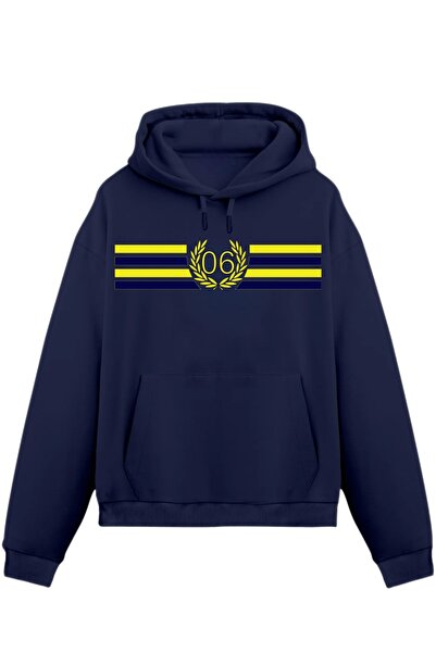 Rabona Fashion Ankaragücü 06 Şehir Serisi سويت شيرت برقبة دائرية / هودي بغطاء...
